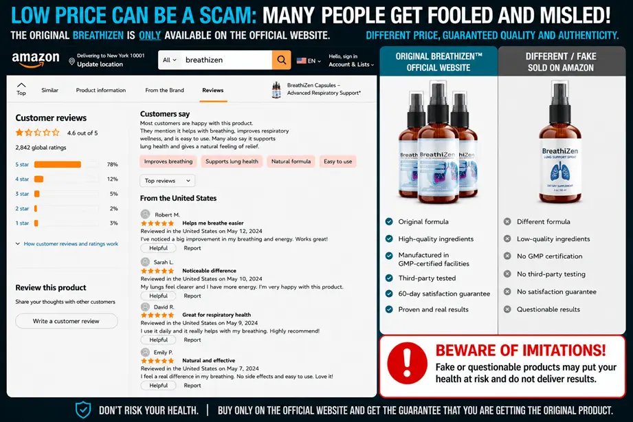 BreathiZen negative reviews and complaints