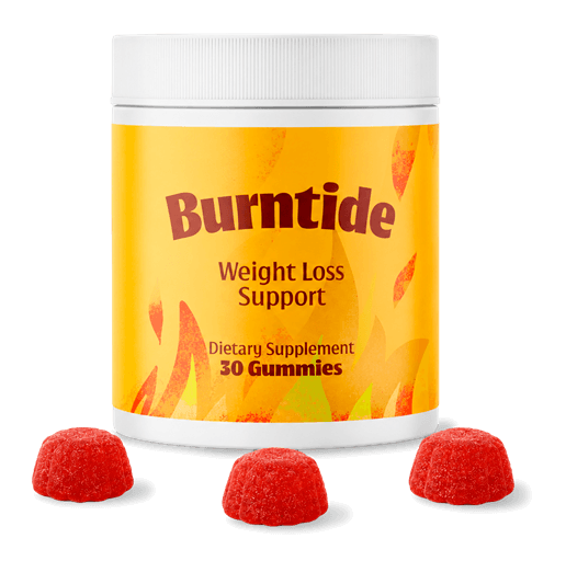 Burntide metabolism support gummies bottle
