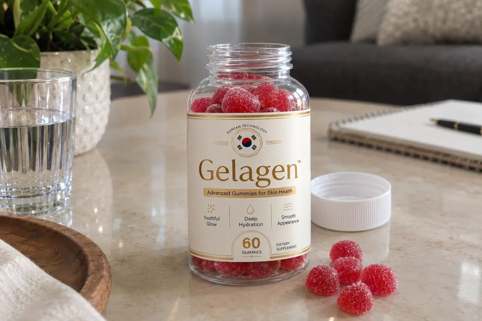 What is Gelagen: daily biotin and B complex gummies for skin, hair and nails