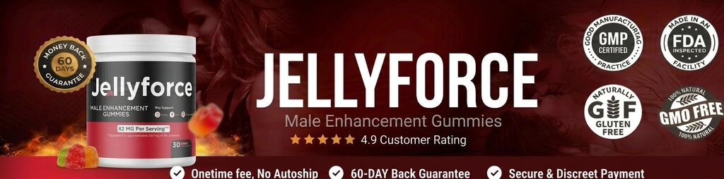 Jelly Force certifications: GMP-certified, FDA-registered facility, Made in USA