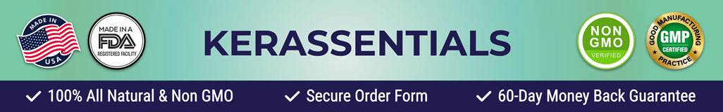 Kerassentials certifications: GMP-certified, FDA-registered facility, Made in USA