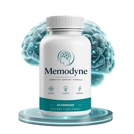 Memodyne brain health supplement bottle