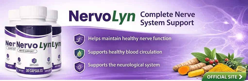 NervoLyn certifications: GMP-certified, FDA-registered facility, Made in USA