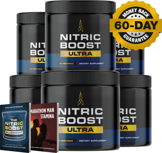 Nitric Boost Ultra 60-day 100% money-back guarantee