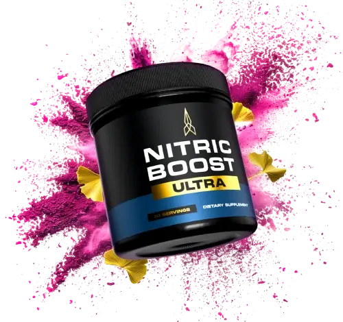 Nitric Boost Ultra nitric oxide support powder bottle