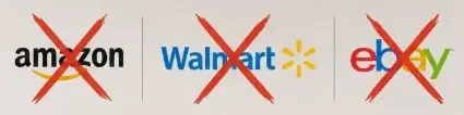 Olivaro is not sold on Amazon, Walmart or eBay