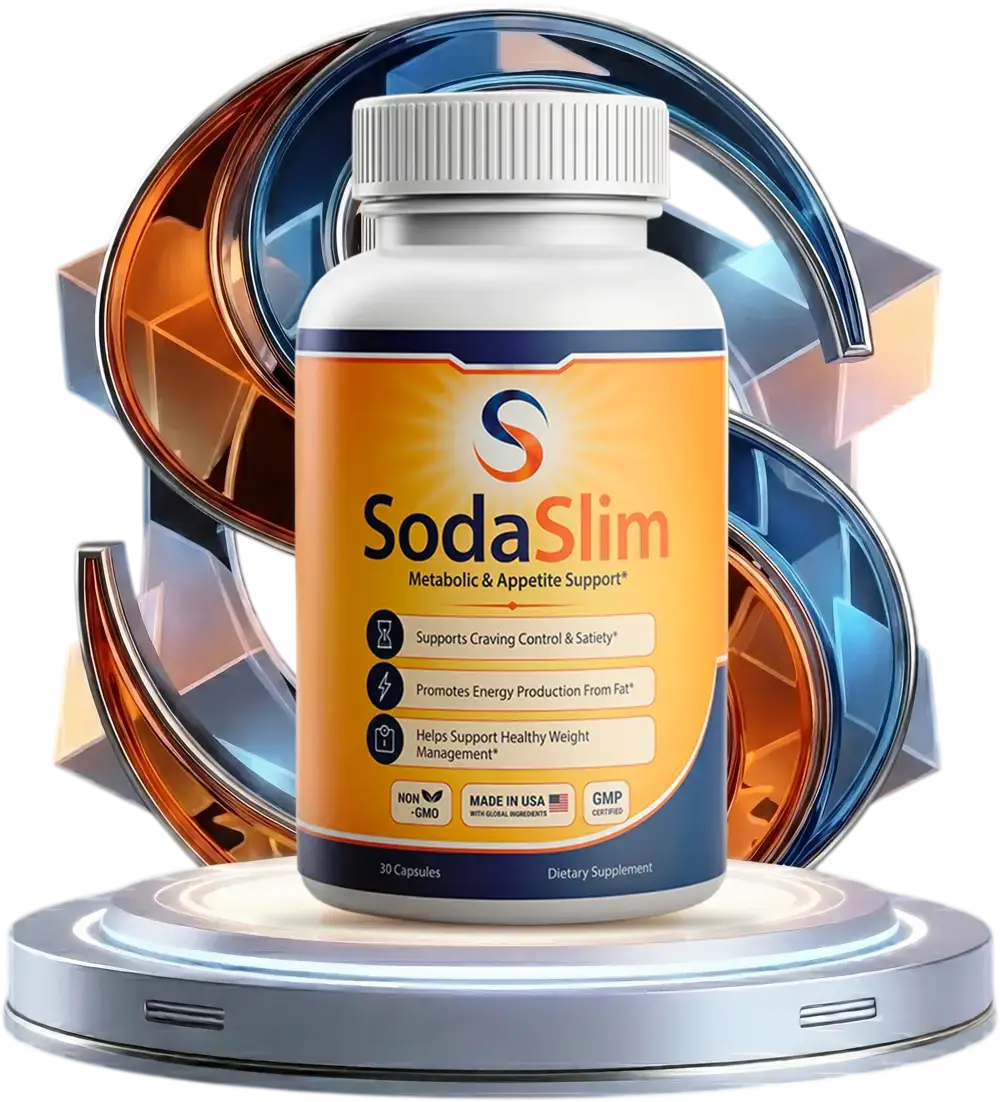 SodaSlim bottle six-pack — natural metabolism and appetite support supplement