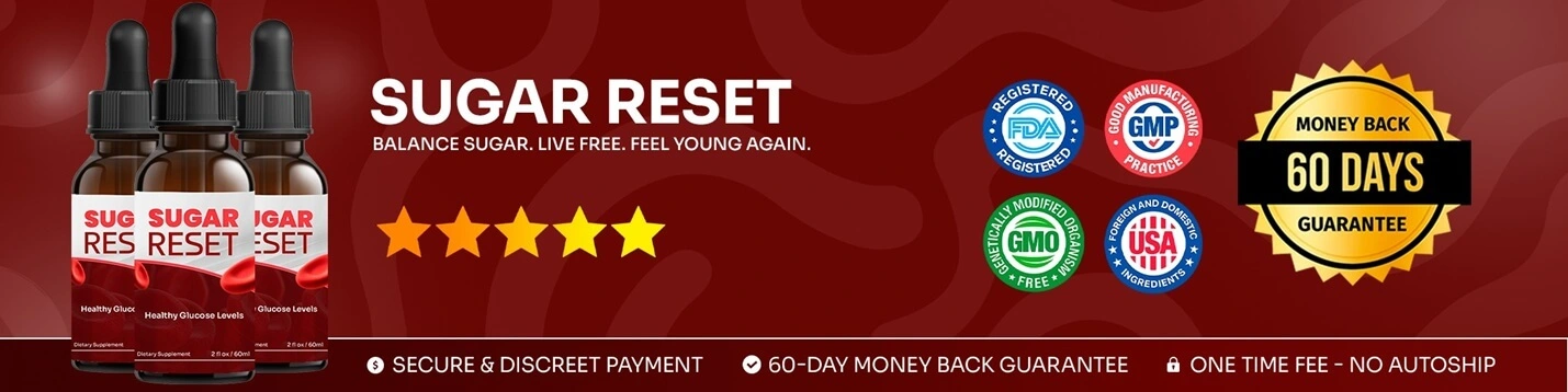 Sugar Reset certifications: GMP-certified, FDA-registered facility, Made in USA